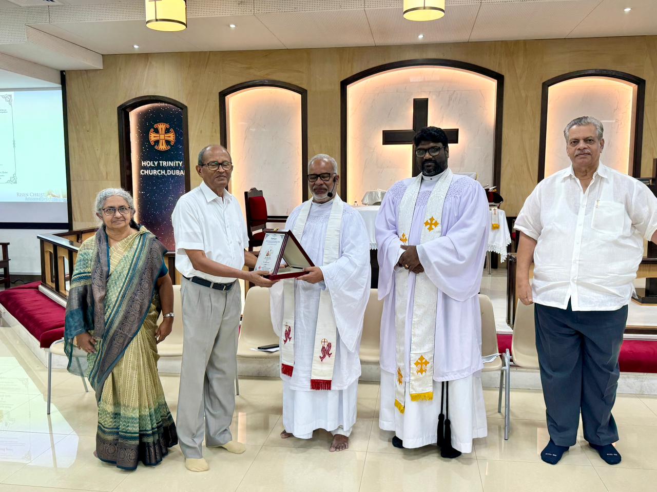 Farewell to Rev. Raju Jacob & Moly Kochamma